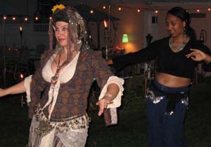 Jazz Leads Stephanie in a Hip Swirling Move