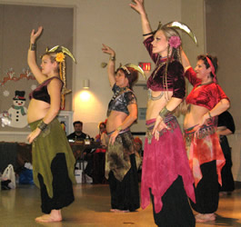 Tribal Spirit with Swords