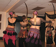 Tribal Spirit with Swords