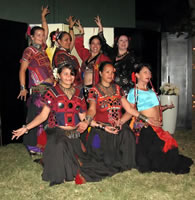 Devi'Ance Poses with Ak-Ana