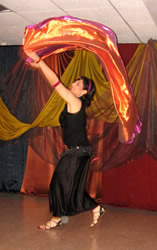 Spinning Veils Swirl with Color 
