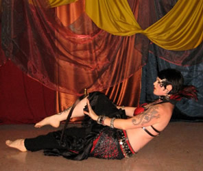 Belladonna Balances a Blade