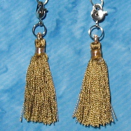Clippy Bit Mini- Light Brown Tassel