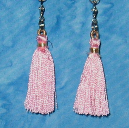 Clippy Bit Mini- Pink Tassel