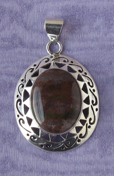 Sterling Silver Pendant 07
