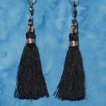 Clippy Bit Mini- Black Tassel