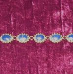 Kuchi Link Bracelet in Lapis 1