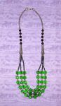 Beaded Silver Necklace 1