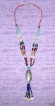Beaded Silver Necklace 5