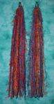 Purple and Red Yarn Hair Falls
