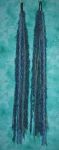 Earthy Blue-Green Yarn Hair Falls